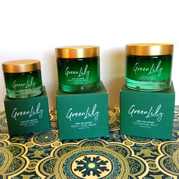 Green Lily CBD Infused Skin Care Set